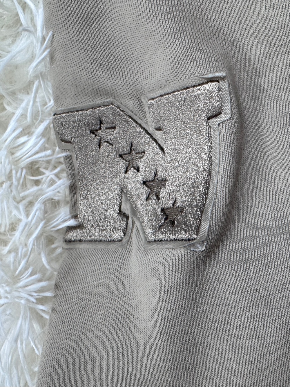 Pro Standard Chicago Bears Oversized Patched Sweatshirt – Women’s XL, Taupe - Picture 8 of 8